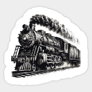 Steam locomotive Sticker